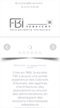 Mobile Screenshot of fbi-services.fr
